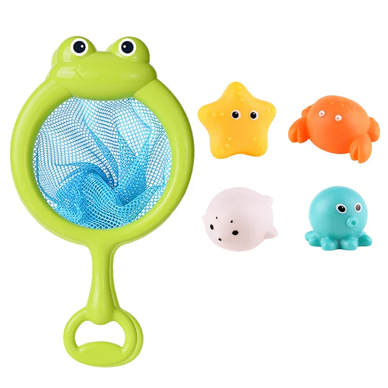 Baby Cute Animals Bath Toy Swimming Water LED