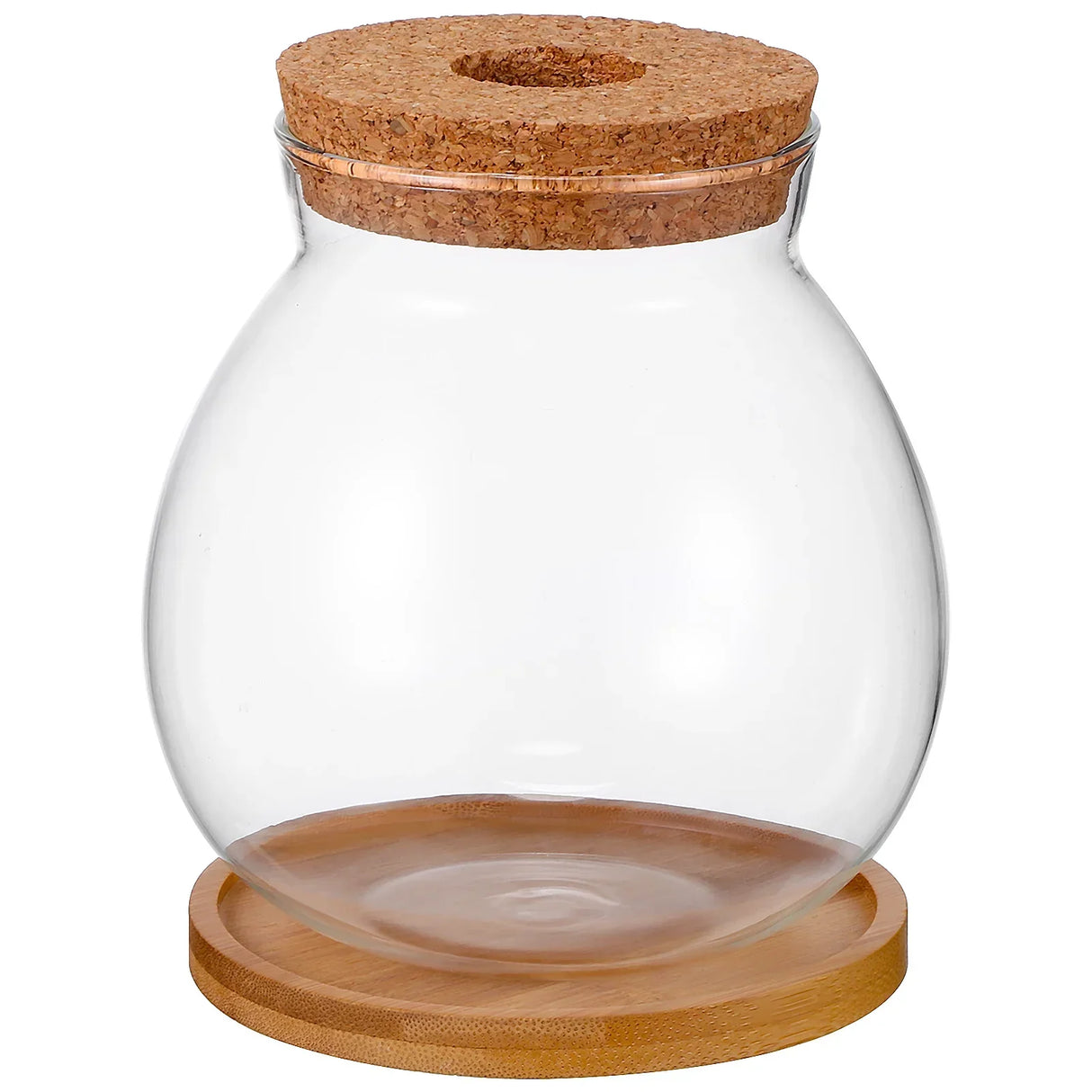 Glass Fish Bowl Lid Small Betta Tank Terrarium