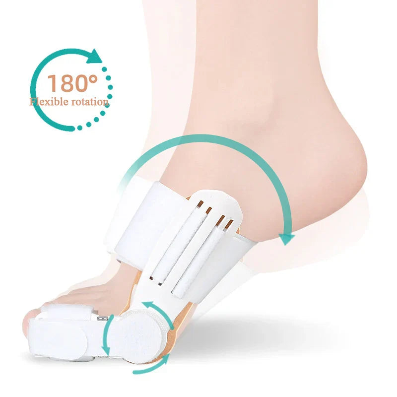 1Pcs Bunion Straightener Adjustable Hallux Valgus Corrector Pain