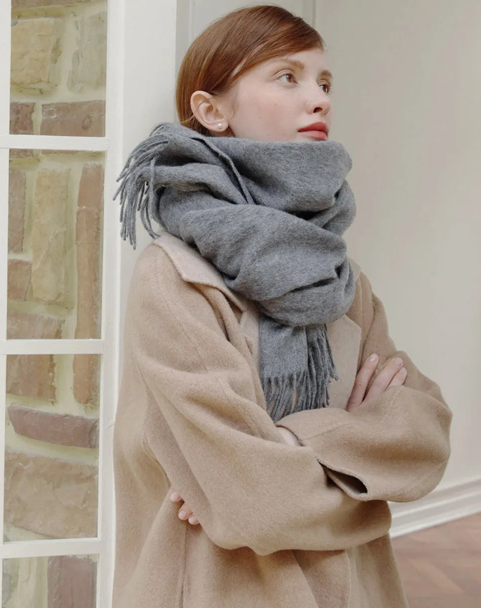 Cashmere Scarf Women Winter Shawls and Wraps