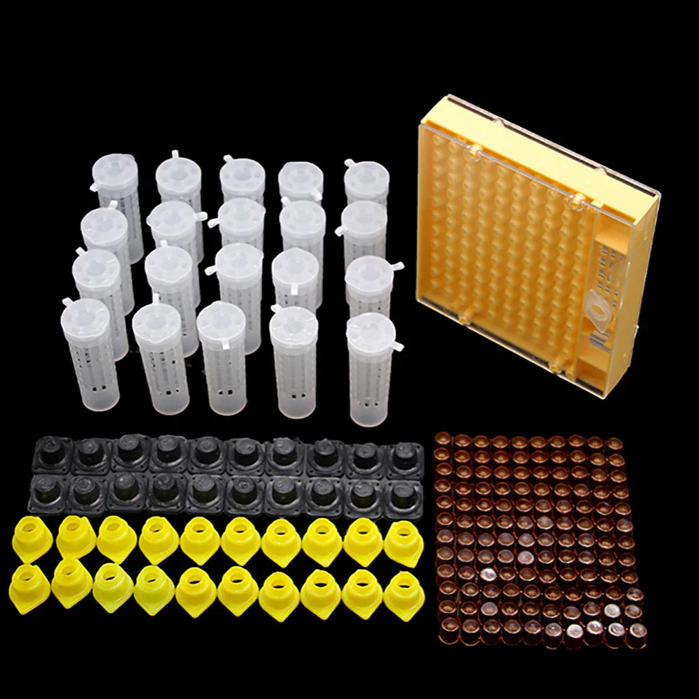 1SET Queen Bee Rearing System Kit Plastic Cell