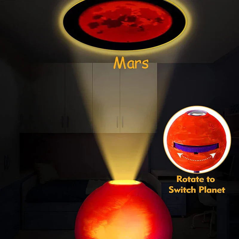Solar System Projector Kids Toy STEM Technology Gadget