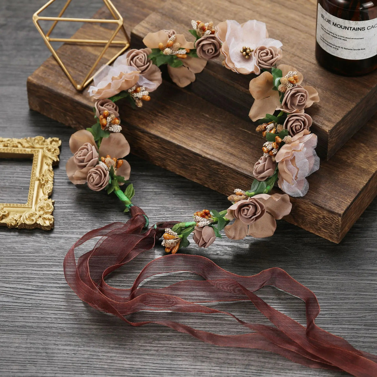 Boho Style Flower Headbands for Women Girls Floral