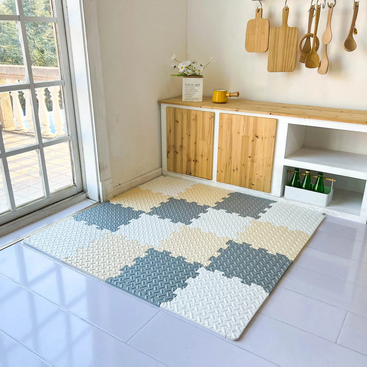 16pcs 30*30cm Puzzle Mat For Children Thick Baby