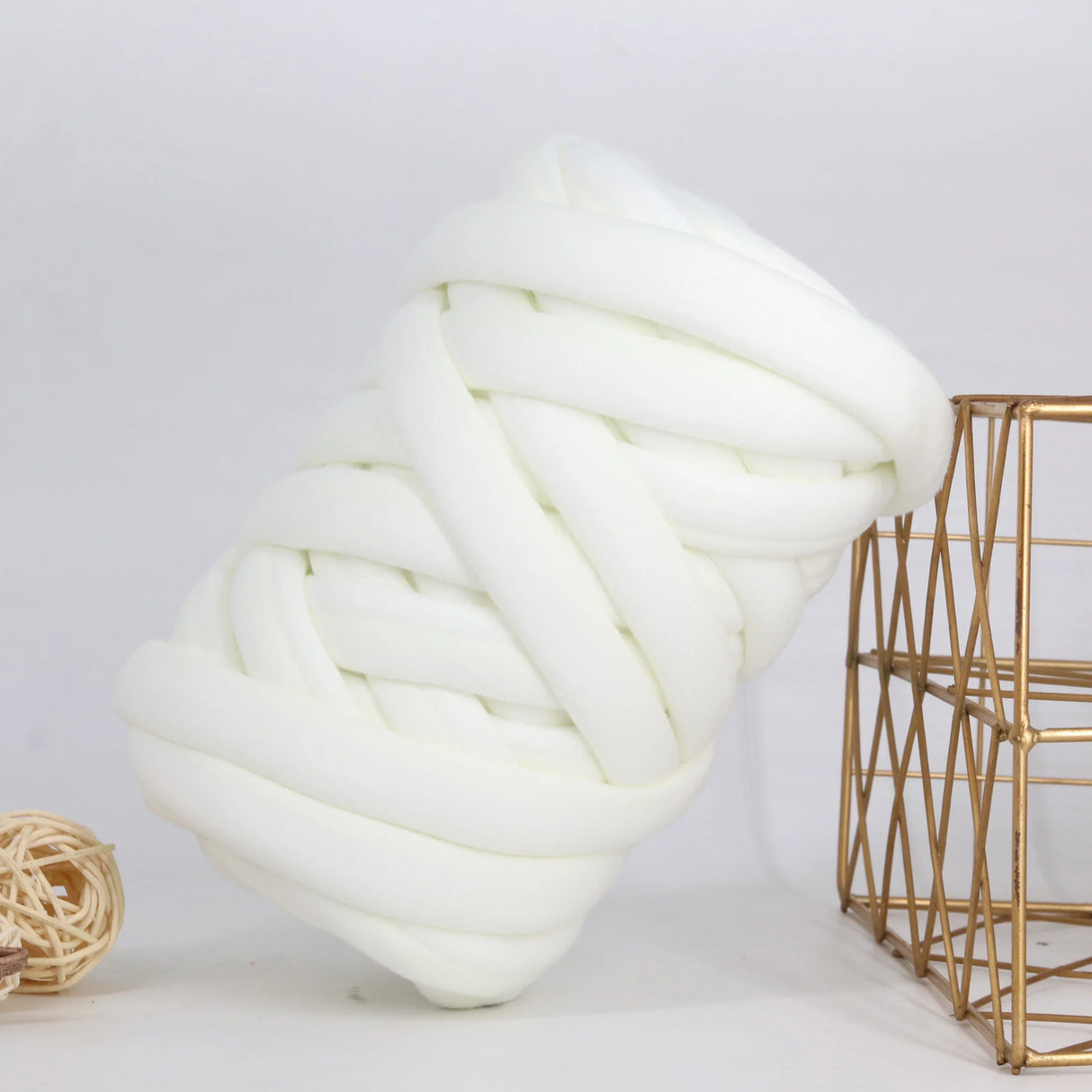 500g/1kg Thick Chunky Yarn Cored Cotton Wool Tube