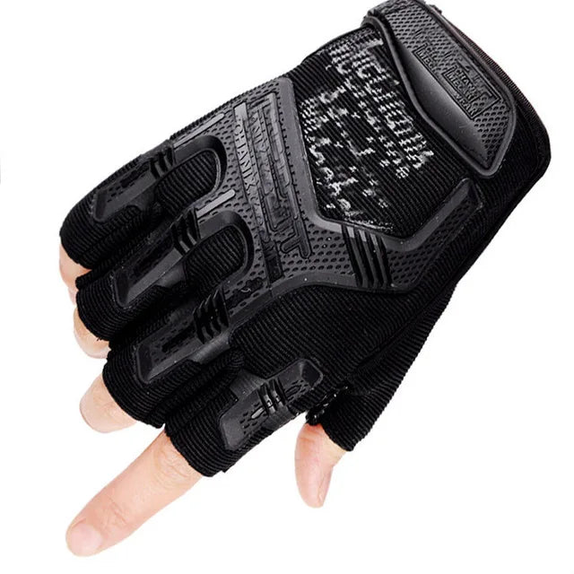 Tactical Military Gloves Half Finger Paintball Airsoft Shot