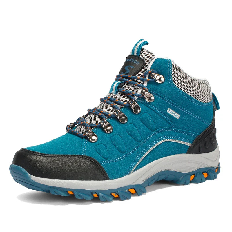Women Hiking Waterproof Trekking Boots Winter High Top