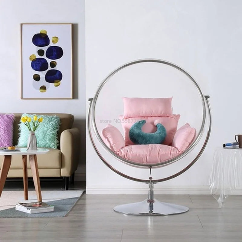 Net Red Transparent Bubble Hemispheric Acrylic Hanging Basket