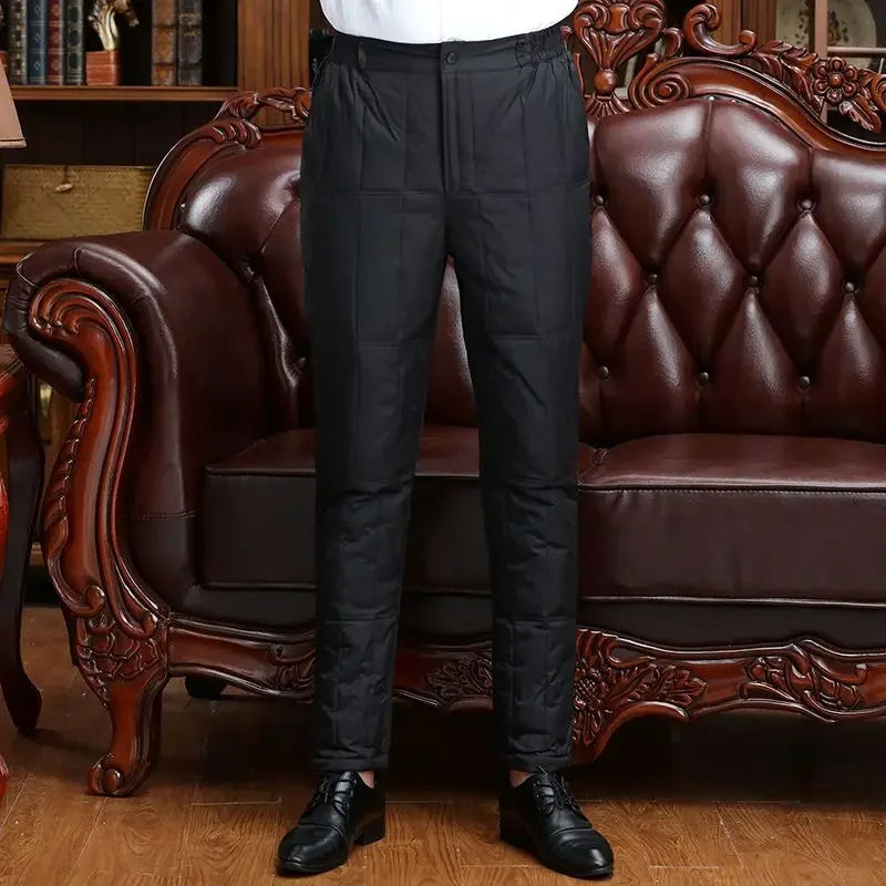 2023 Winter Men Fashion Outdoor White Duck Down