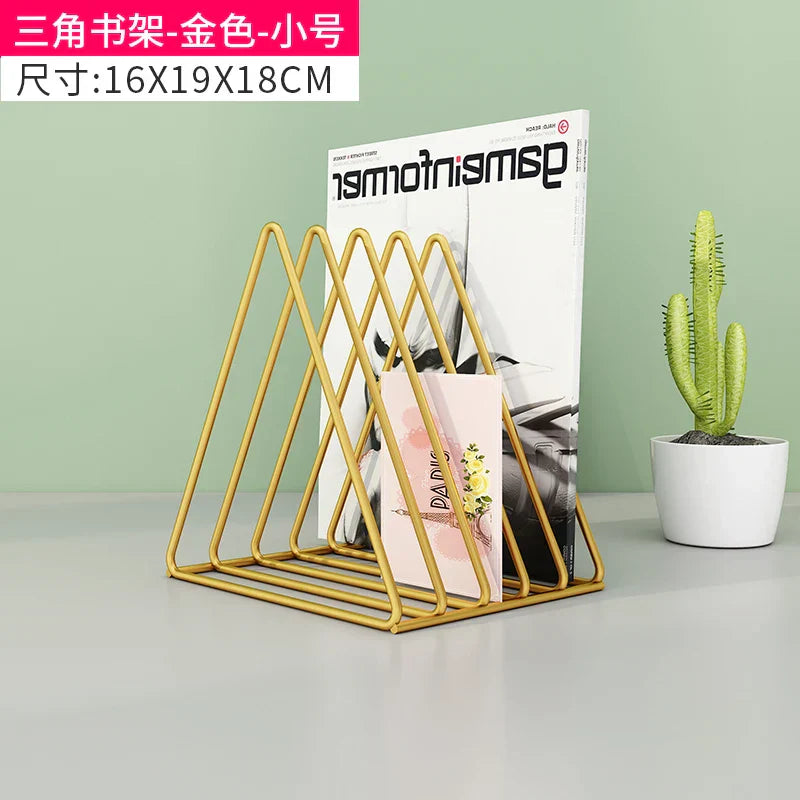 Metal Bookends Magazine Racks Sideboards Display Organizer Bedroom