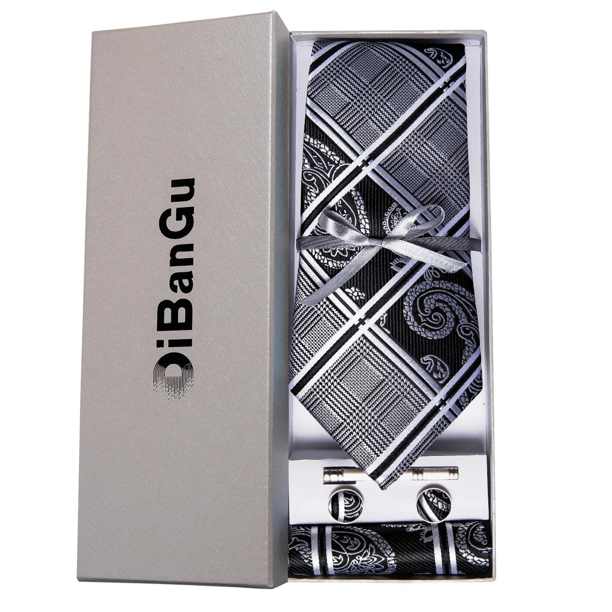 Ties for Men Gift Box Silk Jacquard Necktie