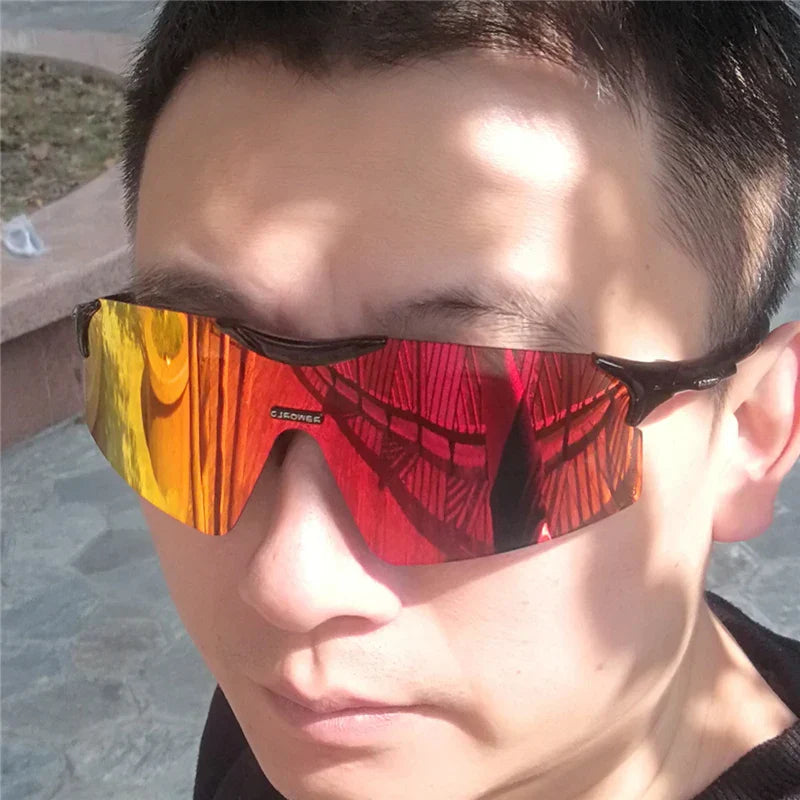 Cycling Glasses TR90 Sports Glasses Men MTB Mountain