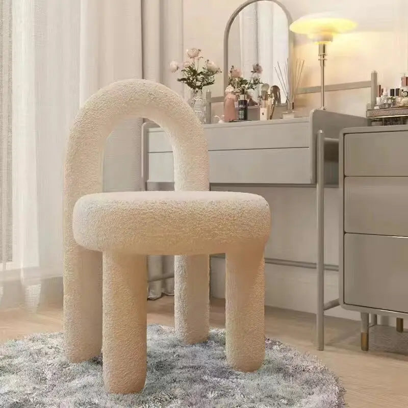 Modern Simple Vanity Chair Make Up Stool Nordic