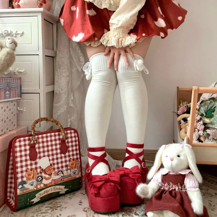 HEYDRESS Cosplay Sweet tea party Mandarin duck shoes