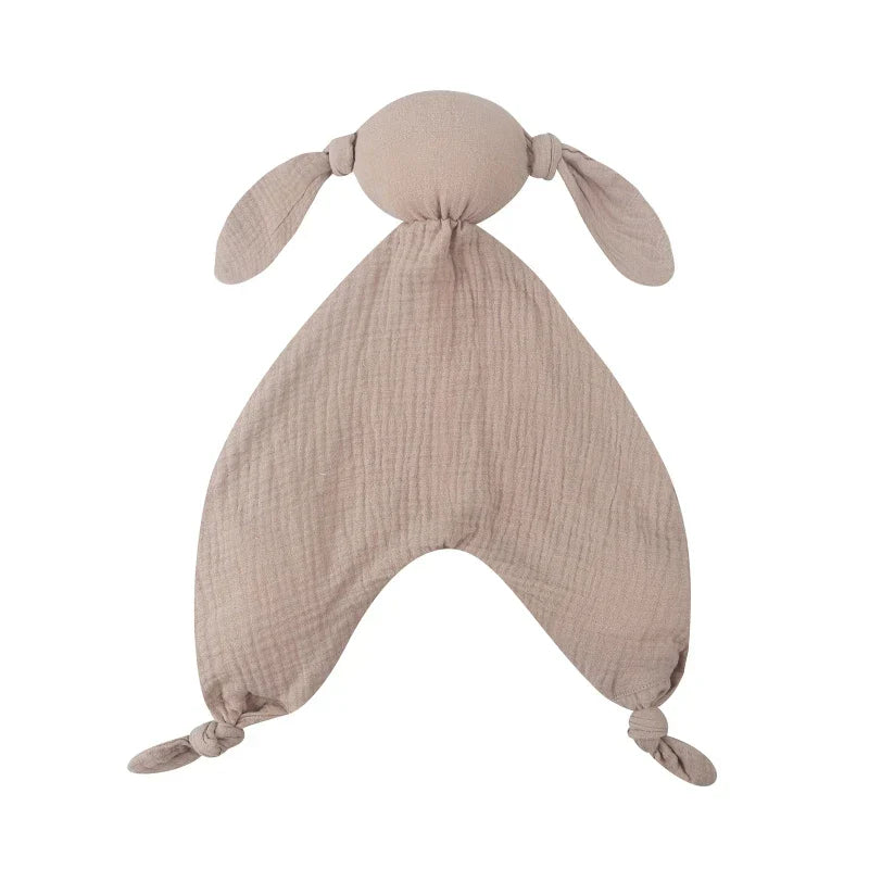 Pure Cotton Muslin Baby Bib Cute Goose Sleeping