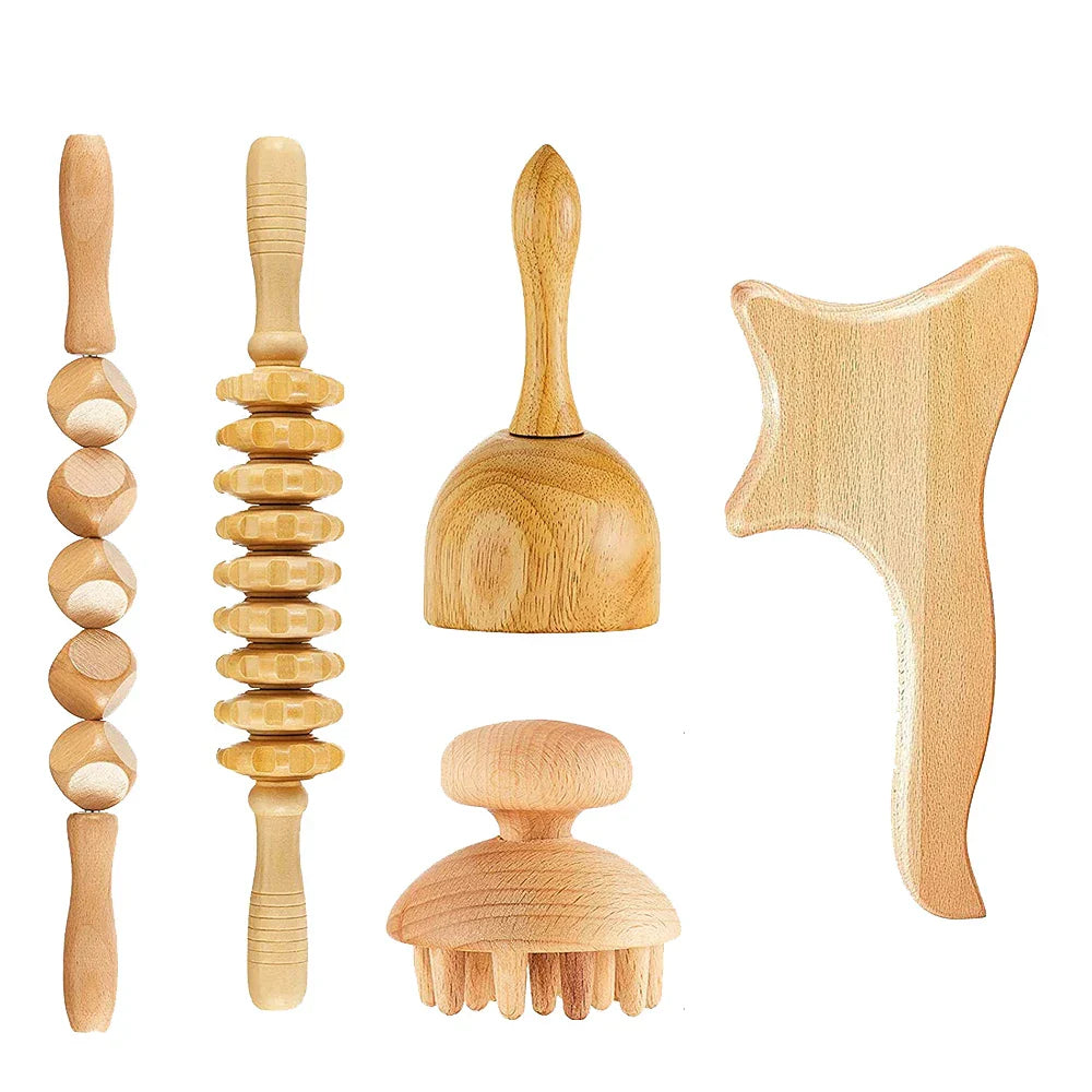 High Quality Smart Wood Therapy Tools Abdominal Massage