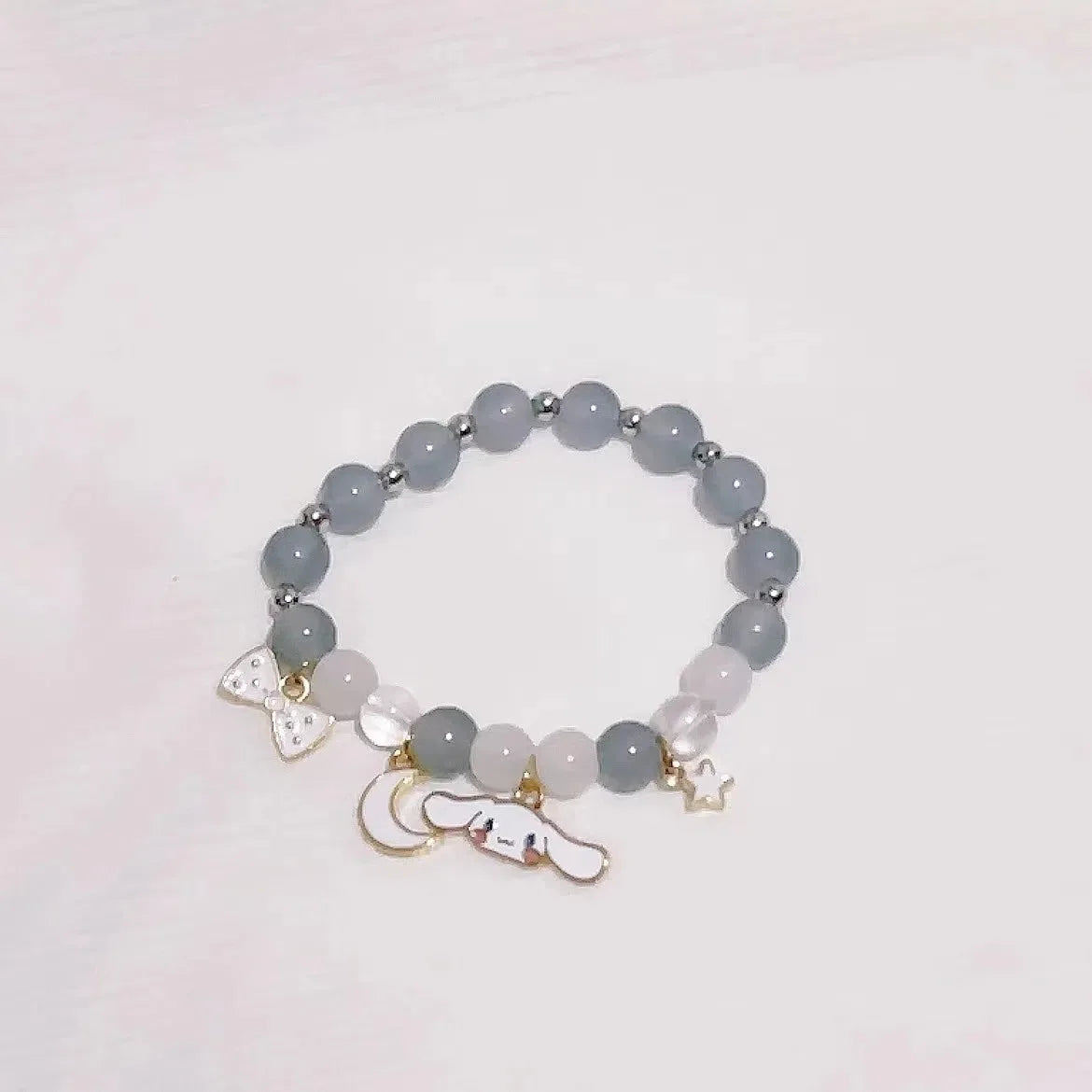 Sanrio Anime Summer Clear Jade Osmanthus Dog Bracelet