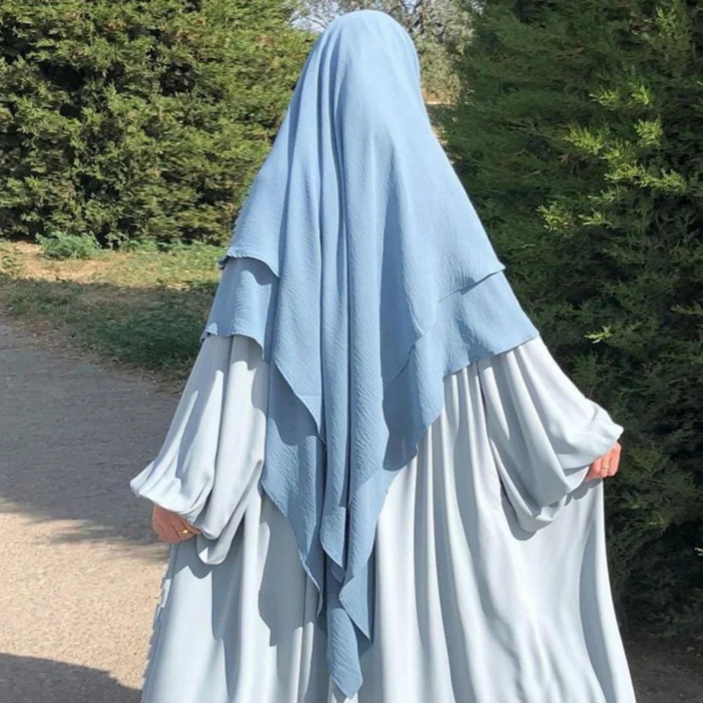 Islamic Prayer Hijab Khimar Muslim Women Niqab Ramadan