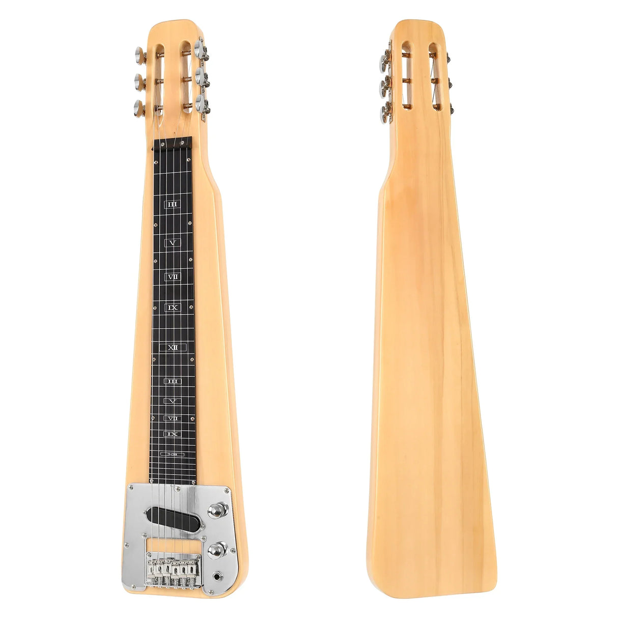 Batking Lap Steel Guitar 6 String Slotted Head
