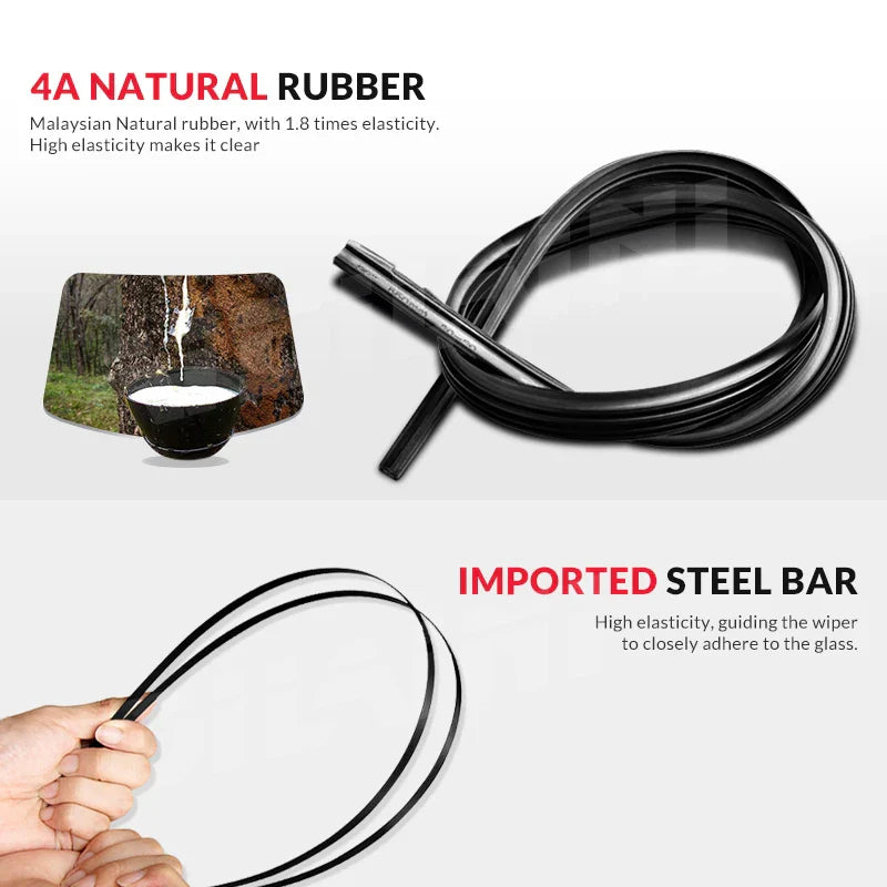 MIDOON Windshield Windscreen Wiper Blades For Citroen C4