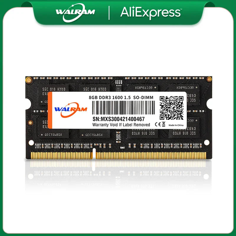WALRAM DDR3 DDR3L DDR4 4GB 8GB 16GB laptop