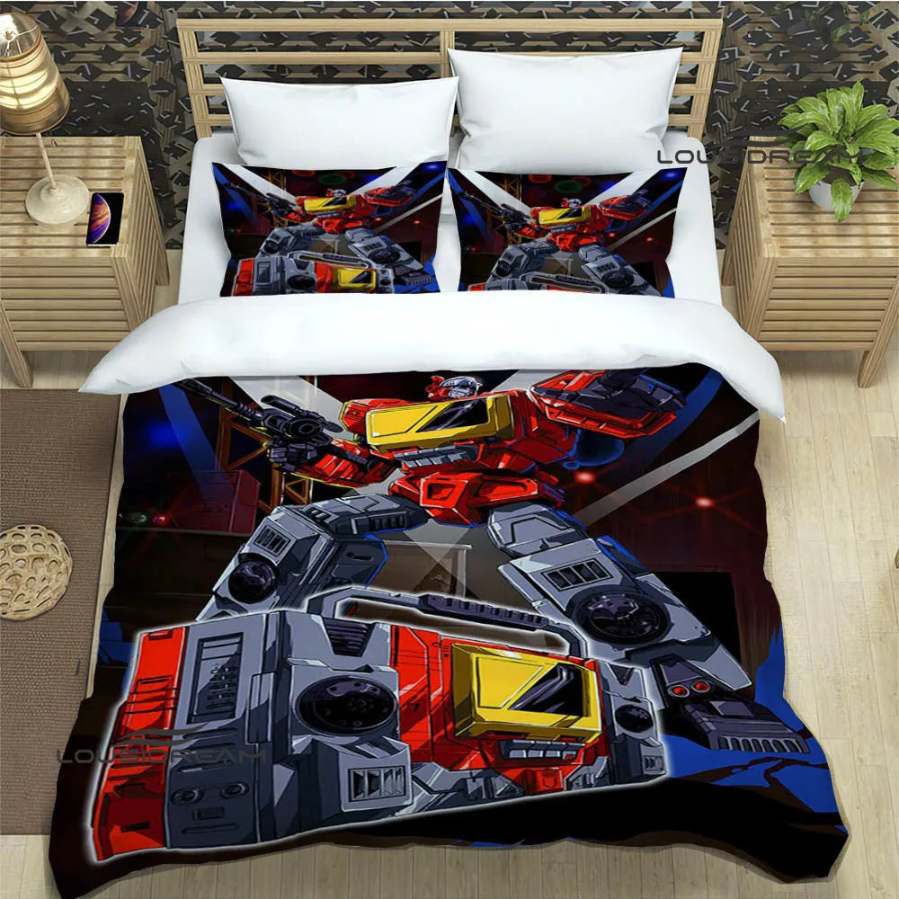 T-Transformers Cartoon Bedding Sets exquisite bed supplies set
