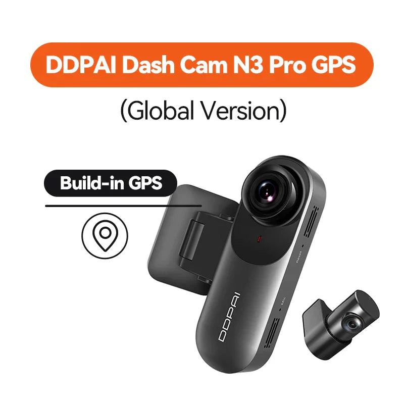DDPAI Mola N3 Pro Dash Camera Driving Vehicle