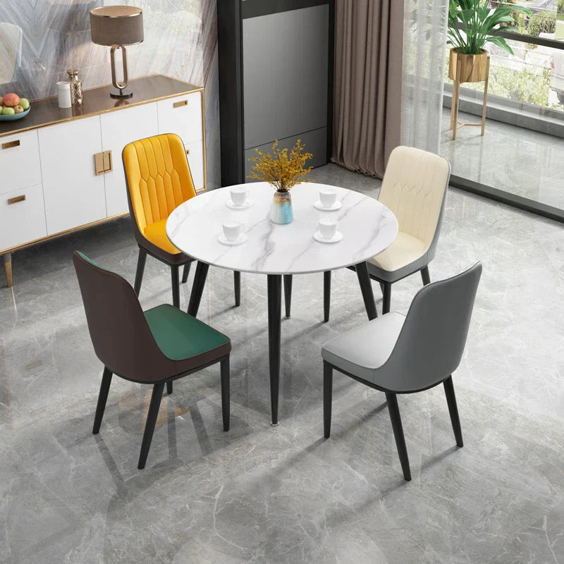 Side Conference Dining Room Table And Chair Set