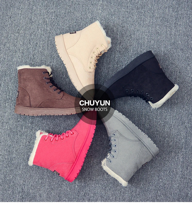 2022 New Fashion Women Boots Winter Snow Boots