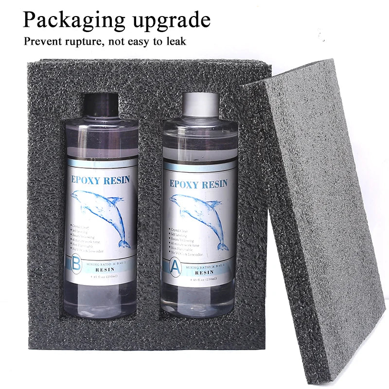 1:1 Clear Epoxy Resin Crystal Clear Art Resin