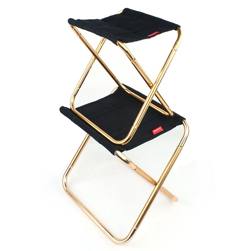 Folding Stool Large 7075 Aluminum Alloy Outdoor Portable