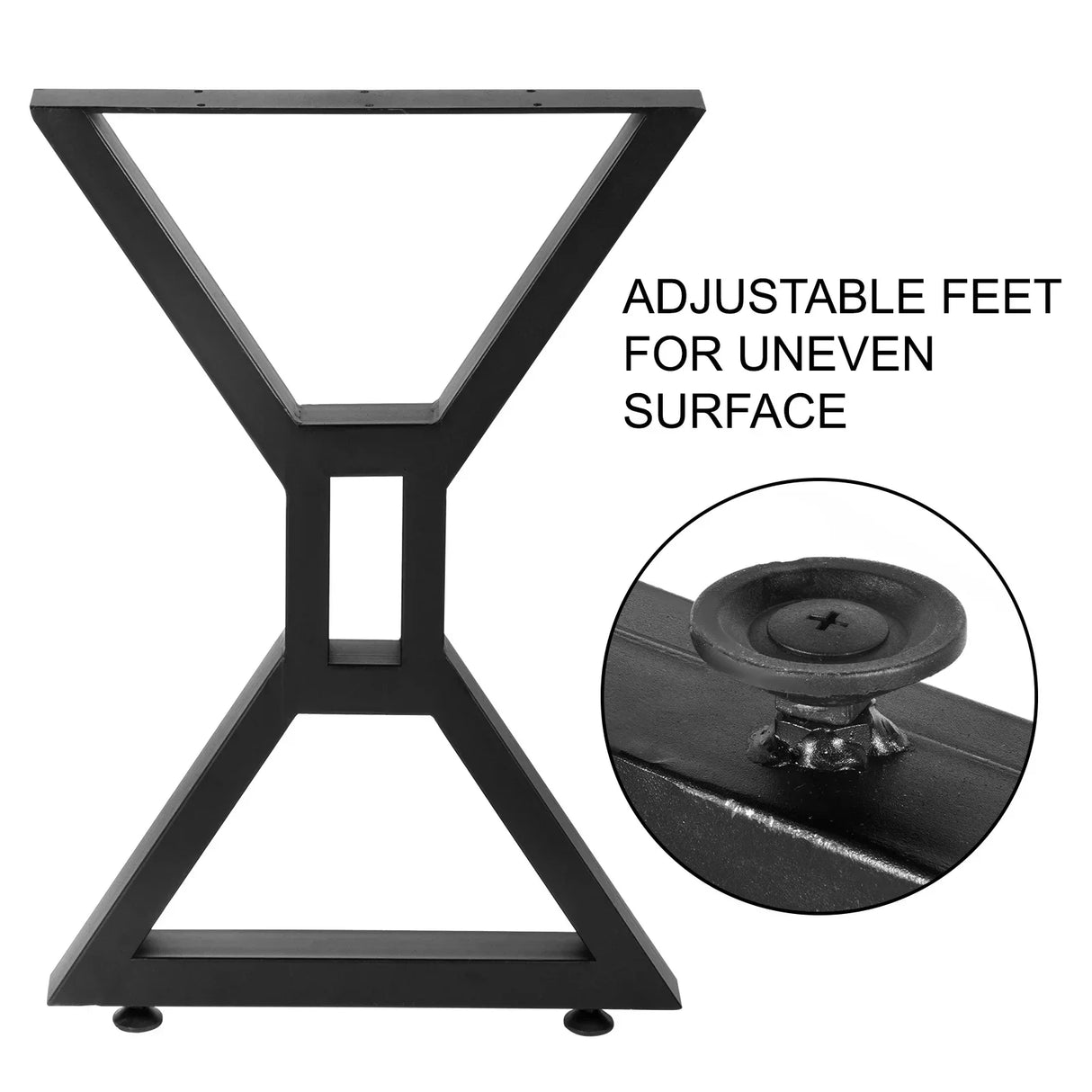 VEVOR 2PCS Table Legs Metal Simple DIY Table