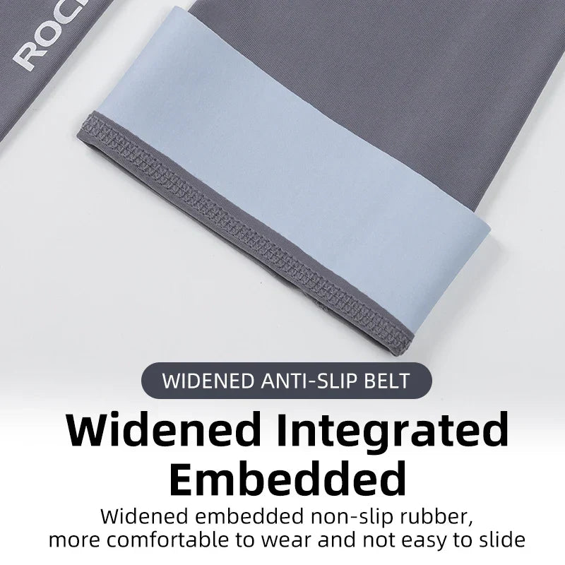 ROCKBROS Arm Sleeves UV Protection Running Jogging Armwear
