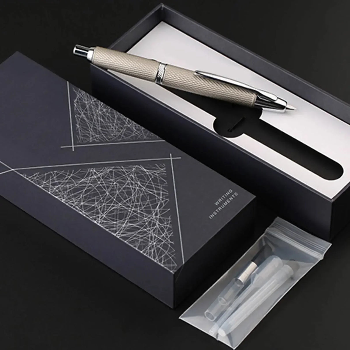 New majohn A1 AK1 Press fountain pen Fish