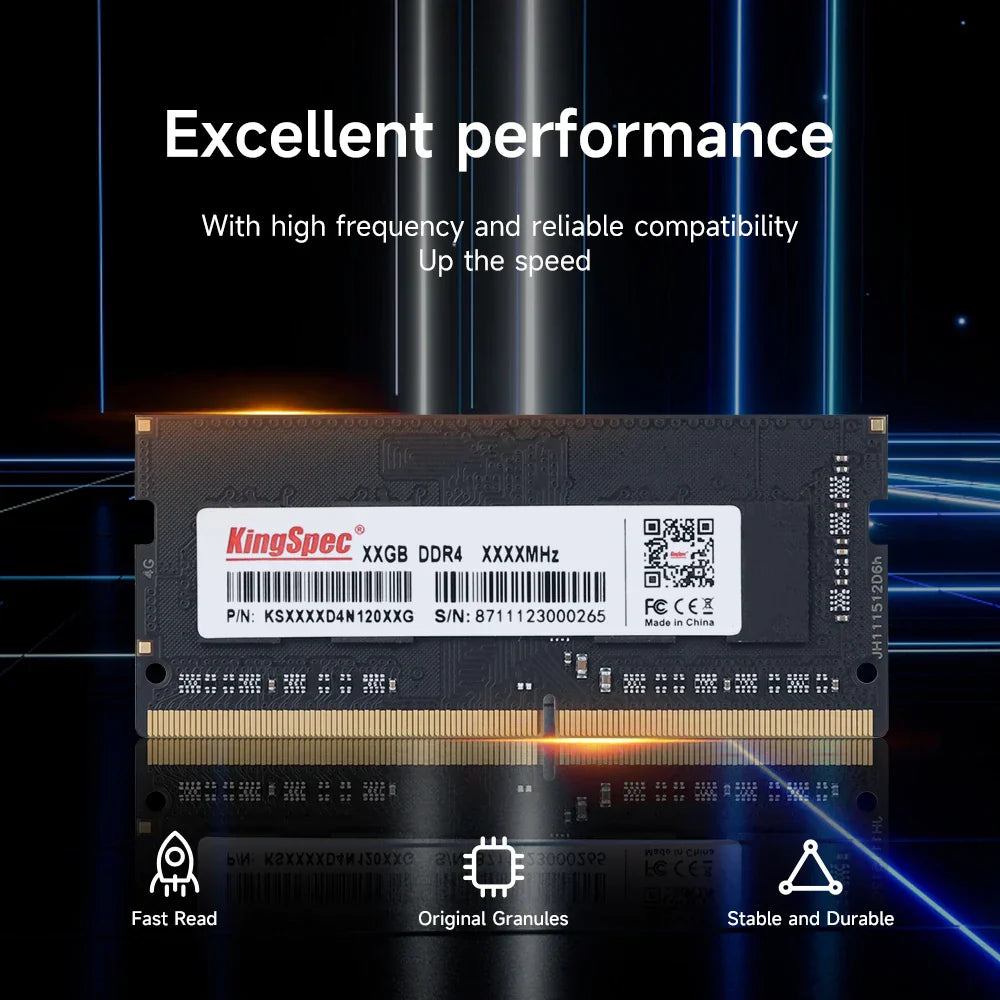 KingSpec Memoria Ram DDR4 8GB 16GB 32GB 3200MHz