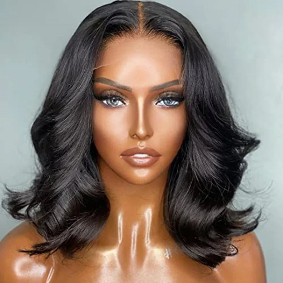 Body Wave Short Bob Wigs 13x4 Lace Front
