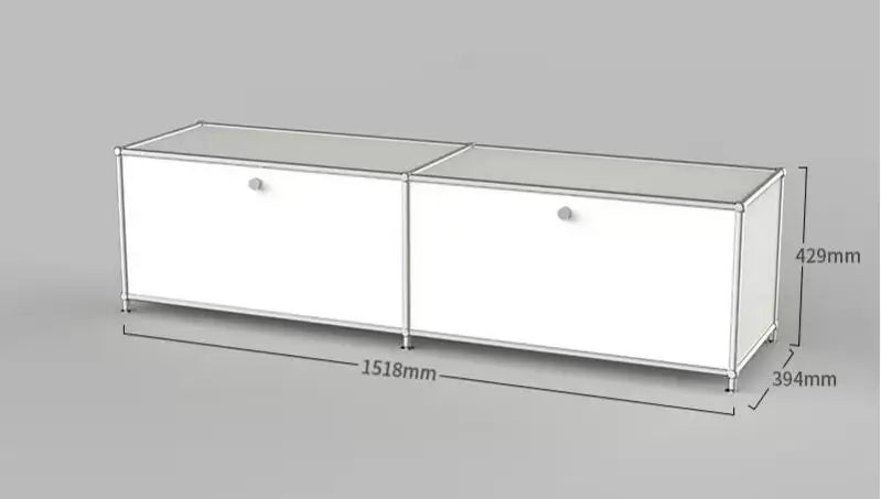 USM Medieval Nightstand Bedroom Modern Minimalist Shelf Module