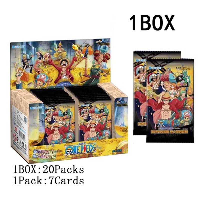 One Piece Collection Cards Box Booster Pack Anime