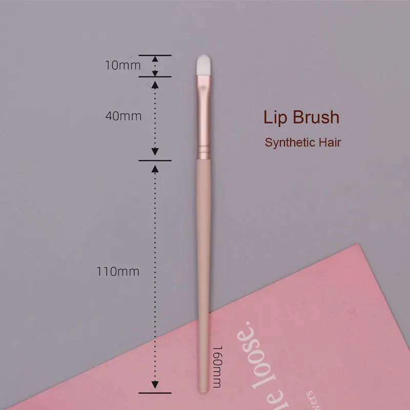 12pcs/set White Goat Hair Makeup Brushes set Powder