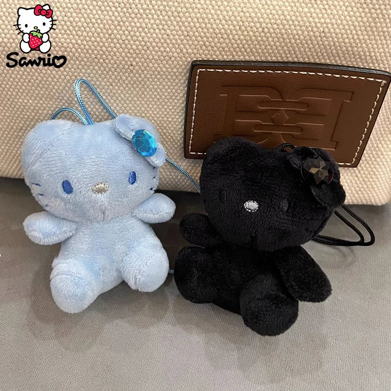 Hello Kitty Plush Toy Kawaii Sanrio Keychain Kuromi