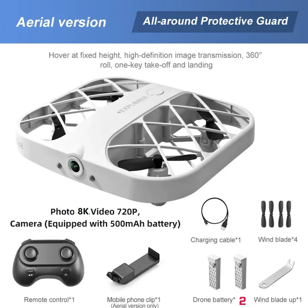 H107 RC Drone Wifi Fpv Drones Camera Hd
