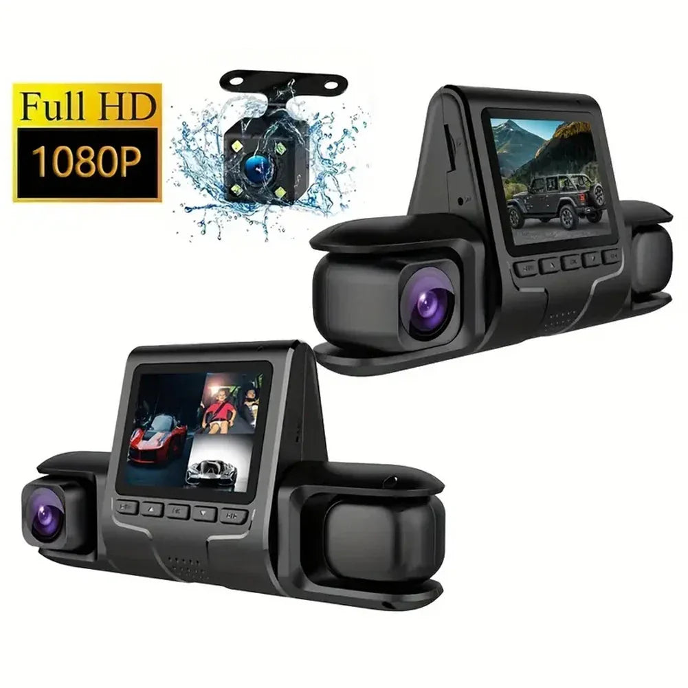 3 Camera Lens Car DVR Dash Camera HD