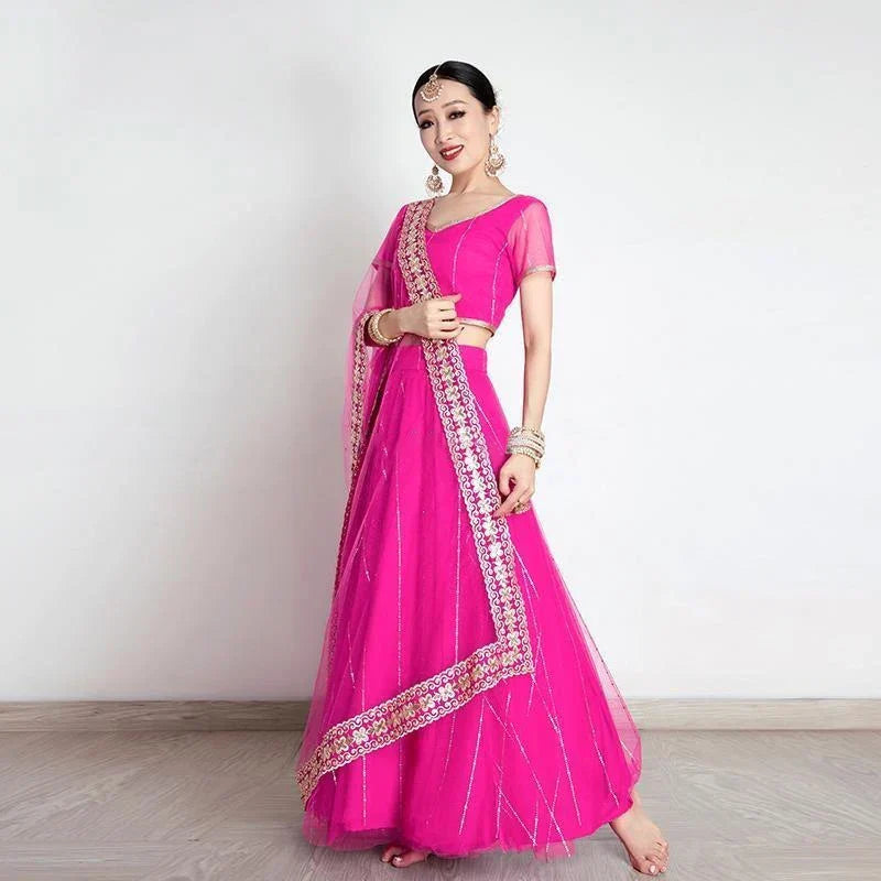 Traditional Indian Clothing Pakistani Sari Womens Elegant Dress