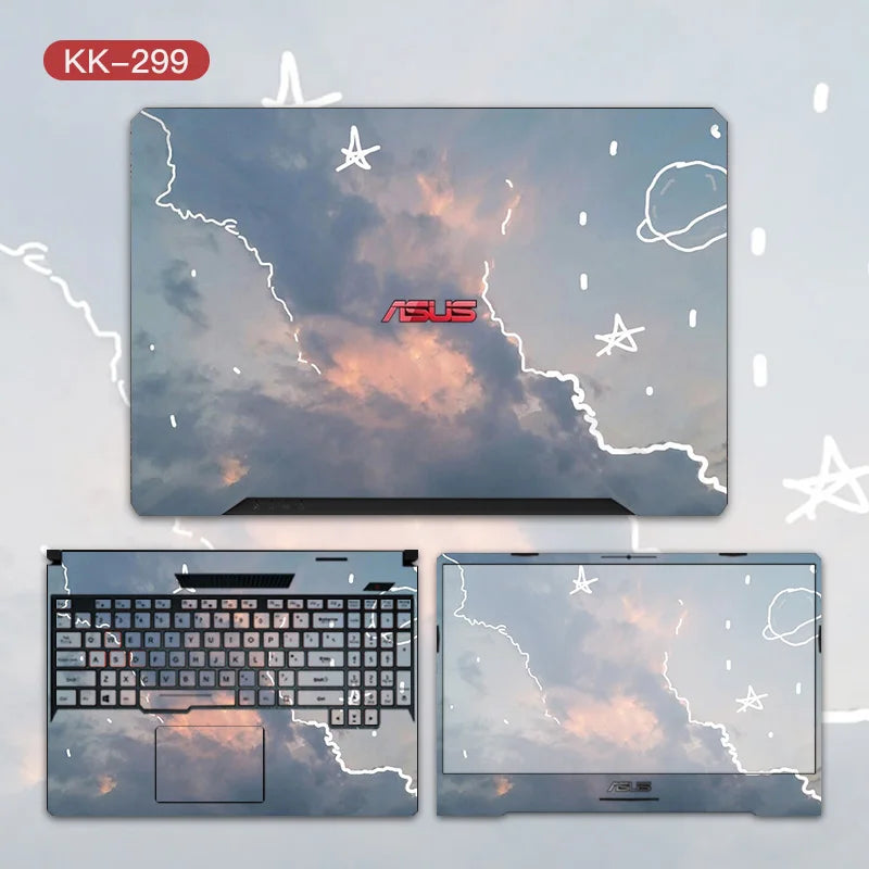 Dazzle Vinyl Laptop Special Sticker Skin For ASUS