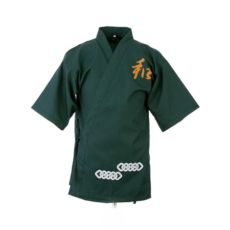 Mans Chef jacket Sushi Restaurant Kitchen Uniform Hotel