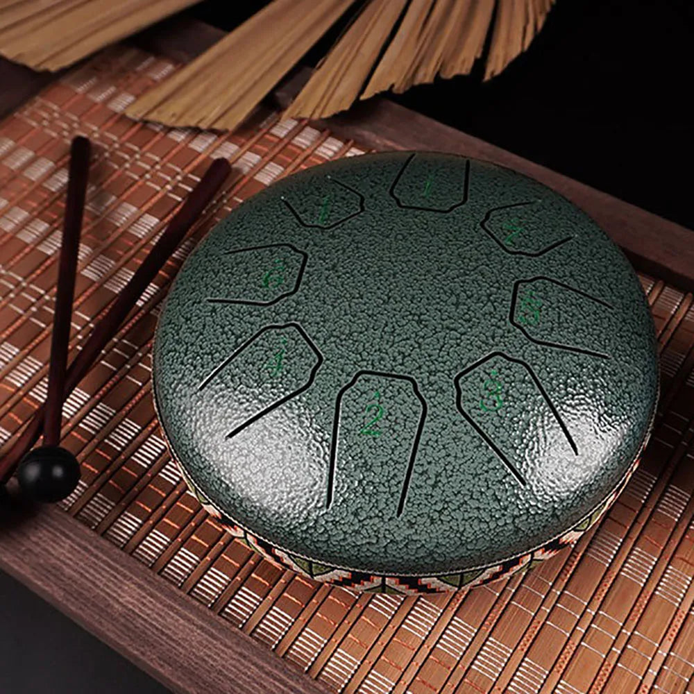 Tongue Drum 6 Inch 8 Tone Mini Ethereal