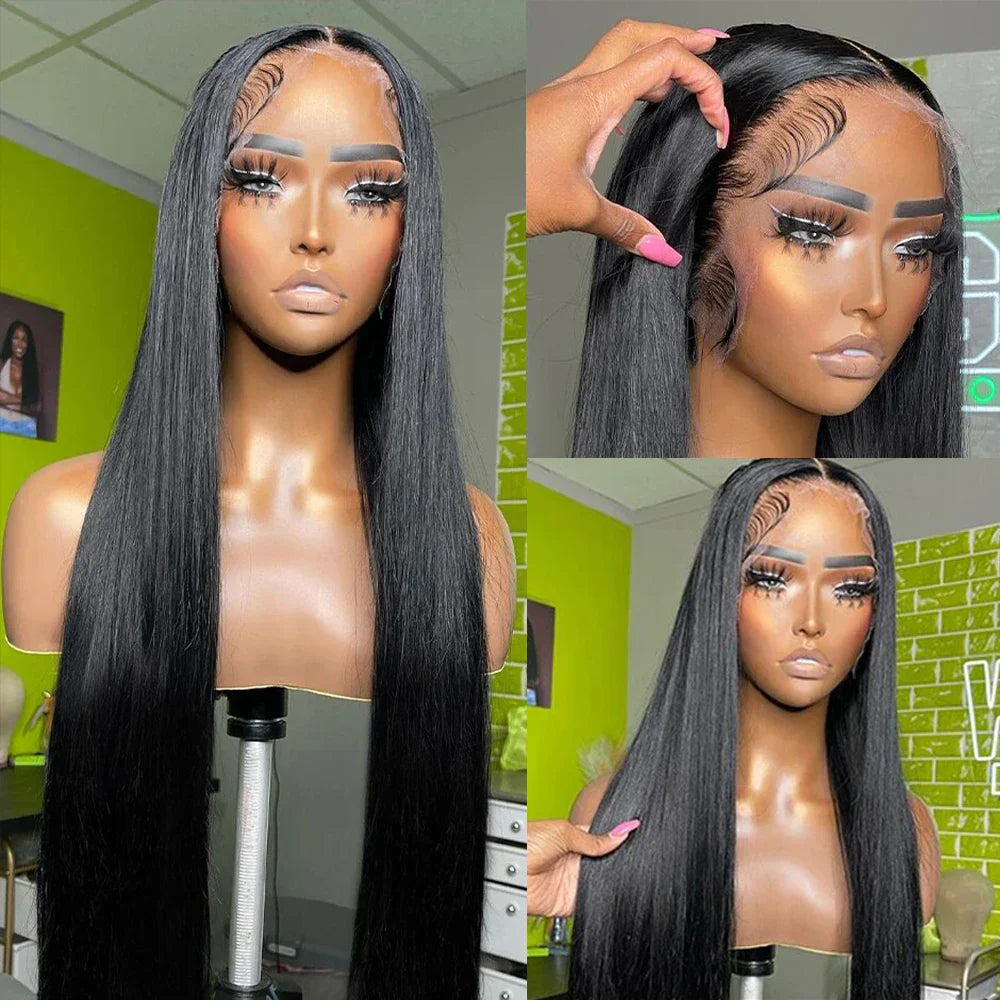 13x6 HD Lace Frontal Wig 34 Inch Straight