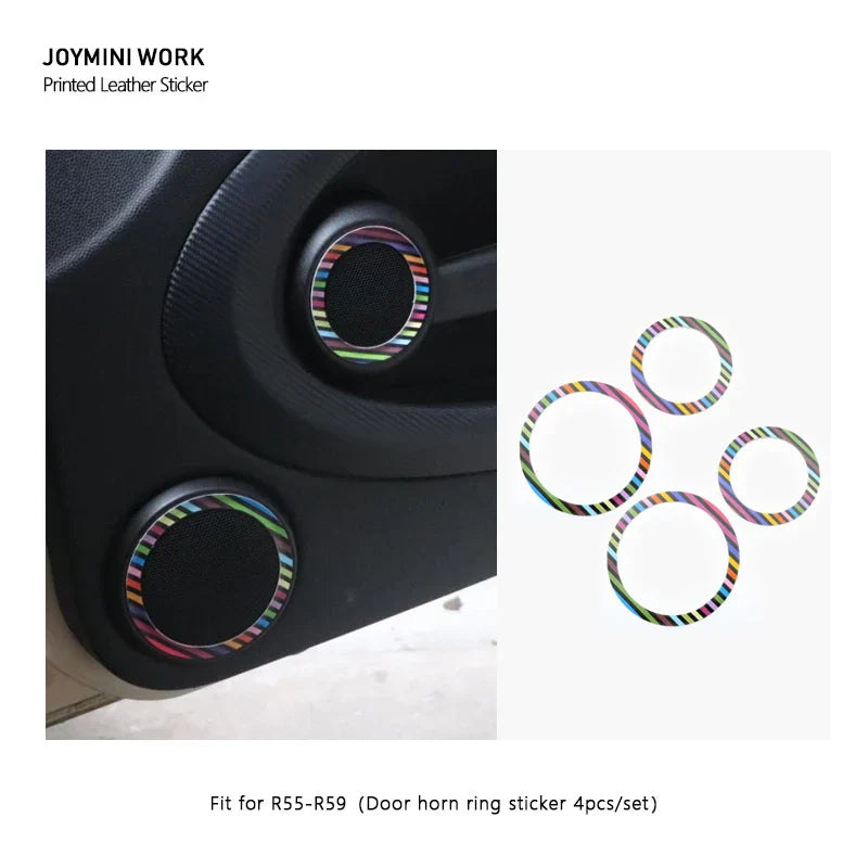 Car Speaker Cover Trim Sticker Door Horn Decoration