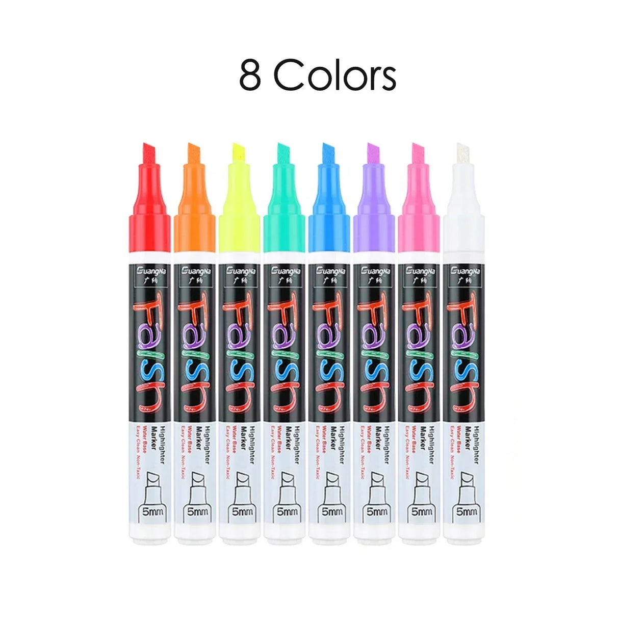 Chalk Marker Pen Erase Markers 5mm Tip Reversible