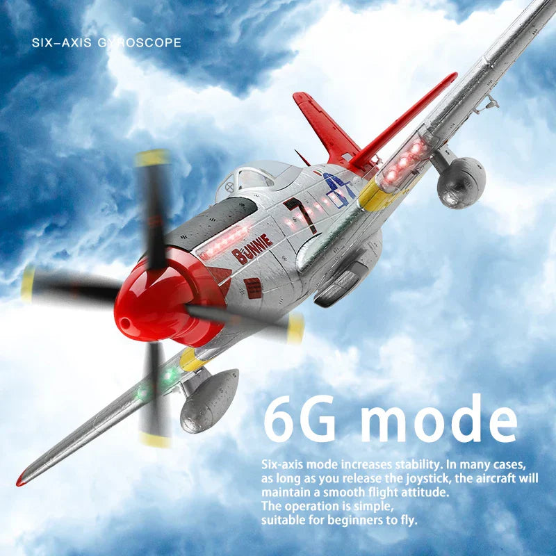 Wltoys XK A280 RC Plane P51 Model 3D/6G